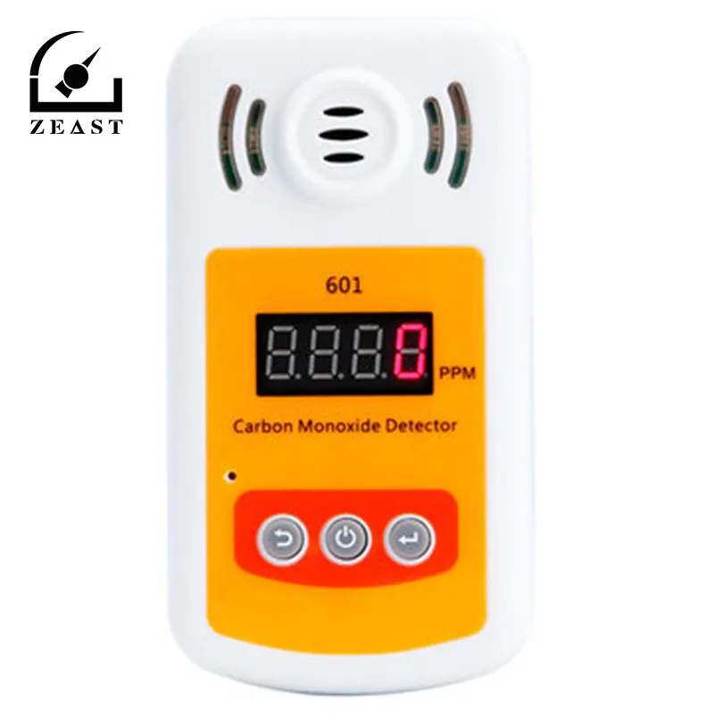 Мини детектор угарного газа CO утечки со звуком и светильник 18 5x8x5 см|leak detector|gas leak