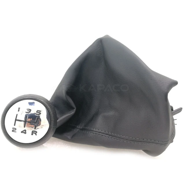 Рычаг переключения передач из ПУ кожи для Citroen C2 C4 Picasso Peugeot 206 306 307 308 3008 5 скоростей