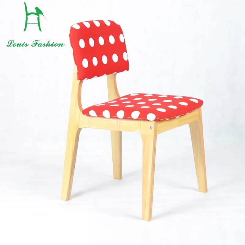 

Modern Simple Solid Wood Comfortable Backed Dining Chair
