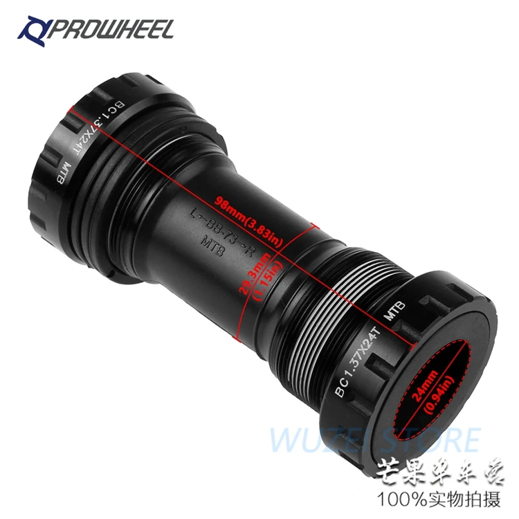 PROWHEEL 104BCD 170мм Маунтинбайк Шатун из Алюминиевого Сплава с Нижней Частью MTB Велосипед Шатун BB 1/2x10/11 Скоростей Велозапчасти ГОРЯЧИЕ.