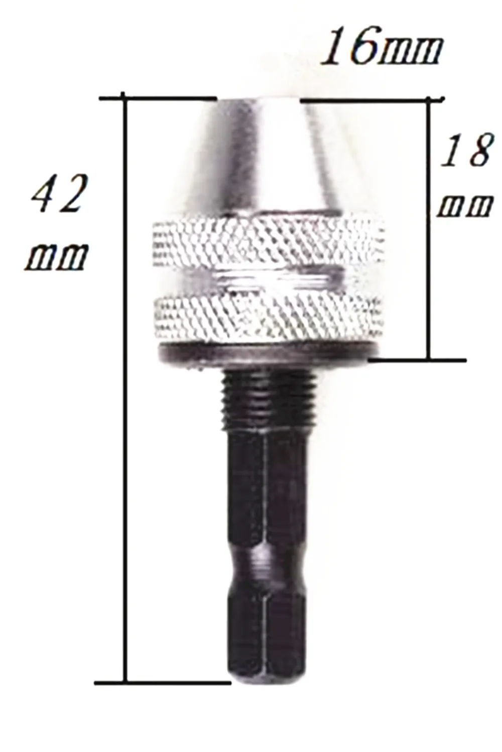 6 мм Патрон Отвертка ударный Адаптер шестигранным хвостовиком Сверла инструмент
