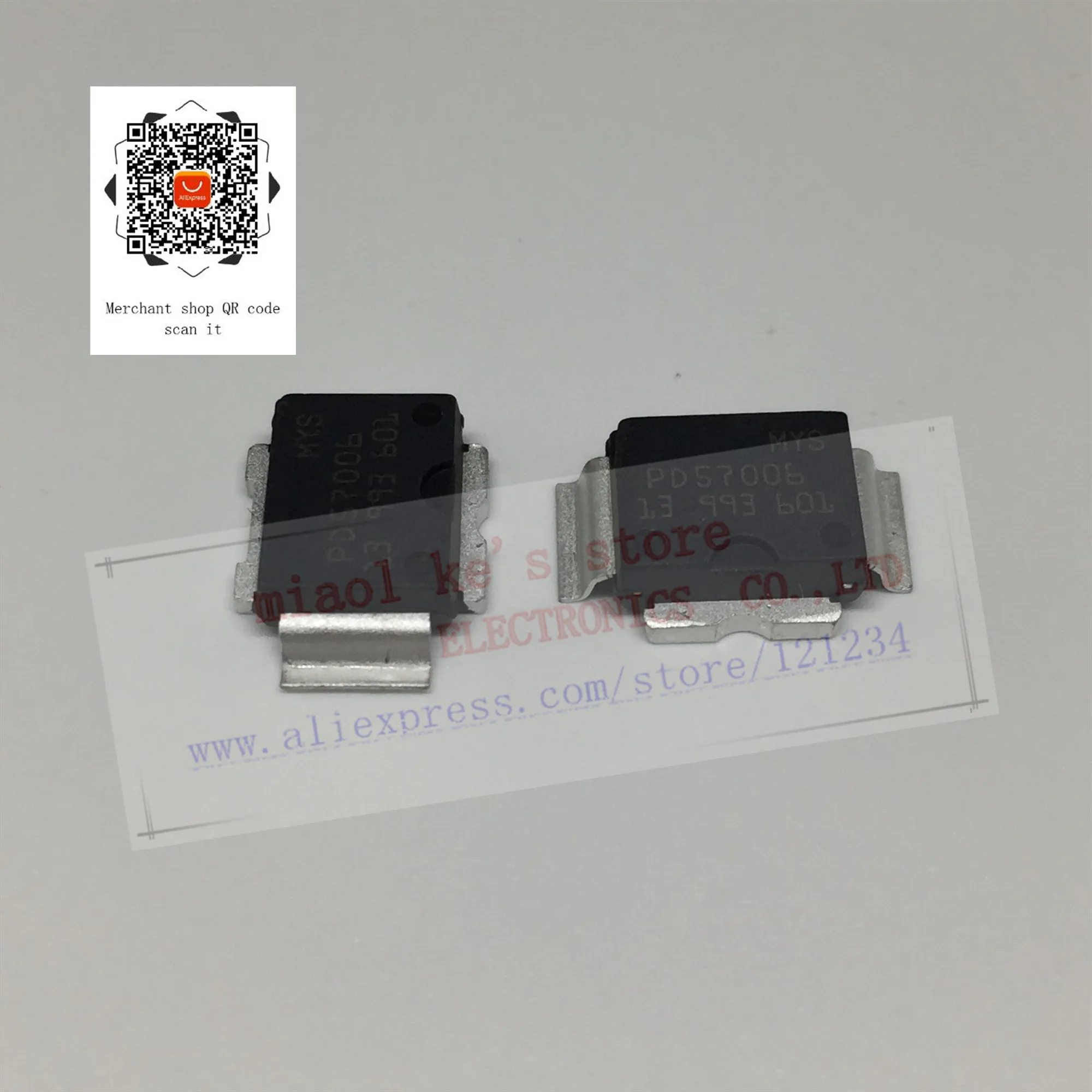 100%New original PD57006TR-E PD57006TR PD57006-E PD57006 PD 57006 - FET RF 65V 1A 6W 15dB 945MHZ LDMOS PWRSO-10 | Электронные