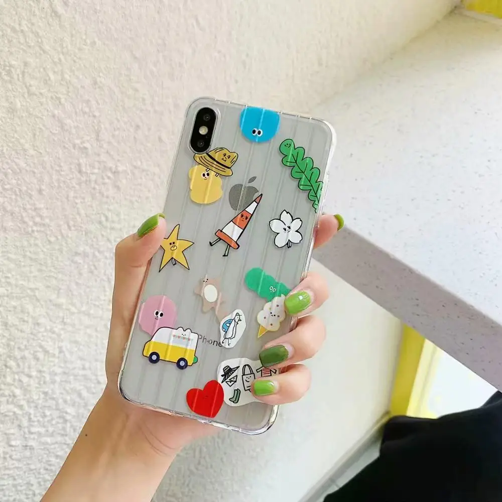ORYKSZ 3D мультфильм прекрасный кролик цветы силиконовый чехол для телефона iphone XR X XS