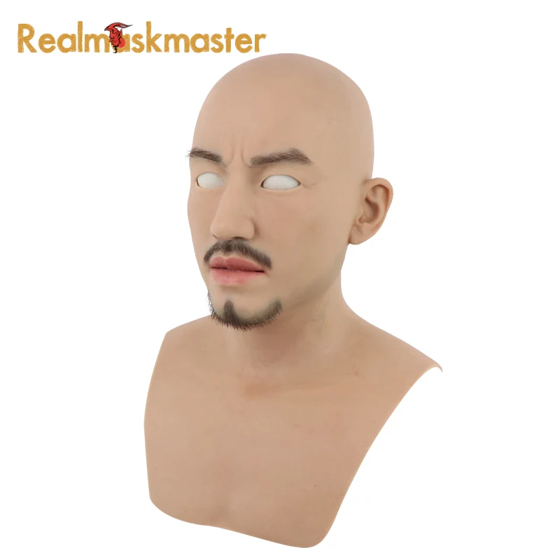 Realmaskmaster Мужская латексная Реалистичная искусственная силиконовая маска для