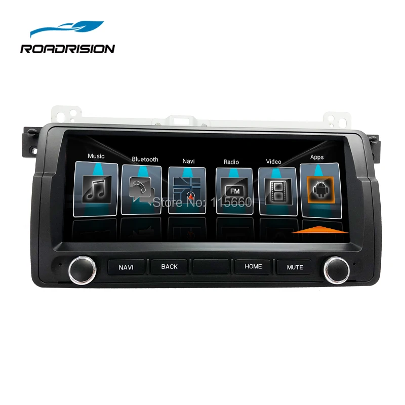 RoadRision 8 дюймовый Android автомобильный мультимедийный плеер для BMW E46/M3 с Canbus Wifi Bluetooth
