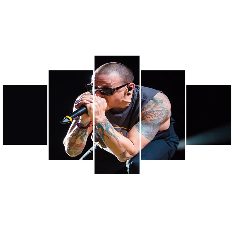 Популярные настенные картины певицы домашний декор холст ченнингтона живопись