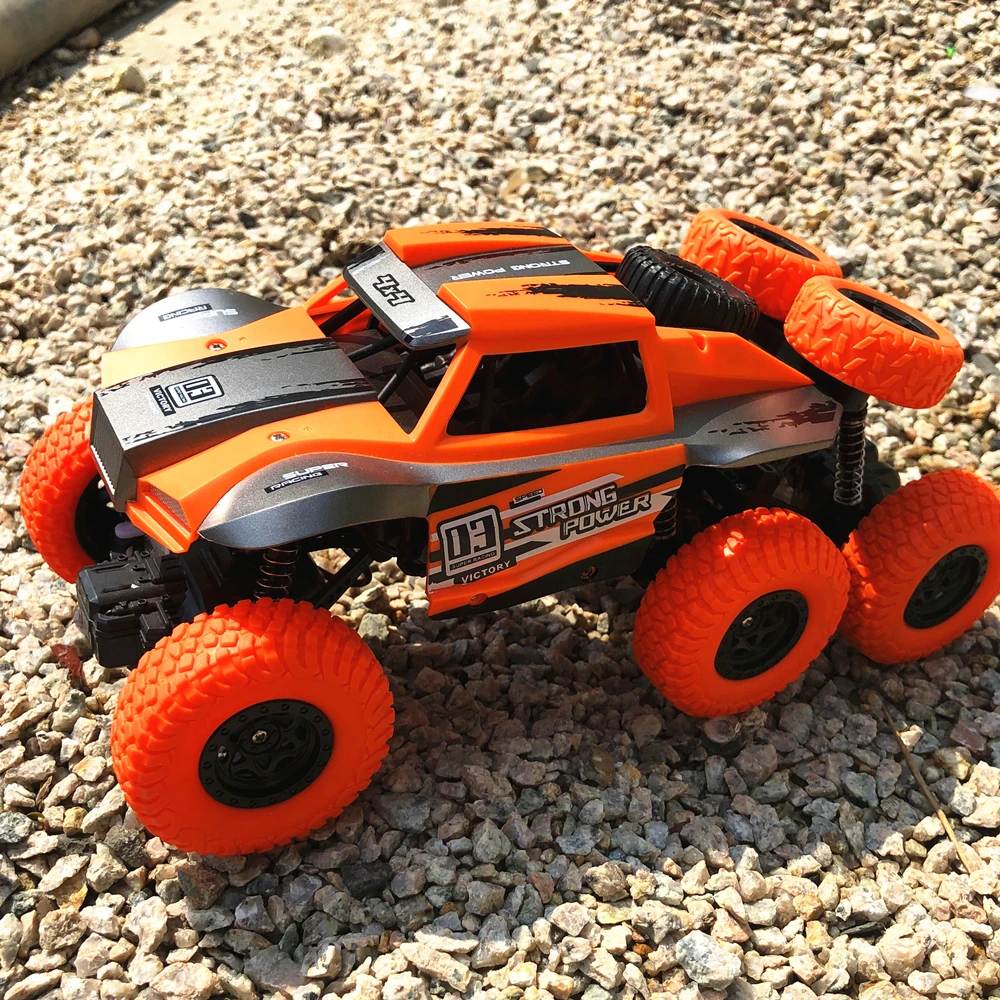 Новинка! RC автомобиль 6 колес 4WD для скалолазания с дистанционным управлением