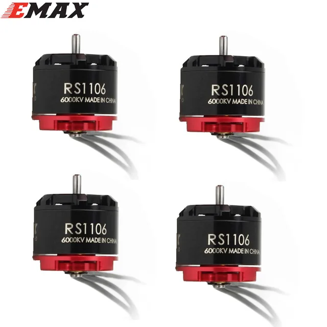 4 компл./лот оригинальный EMAX RS1106II 4500KV 6000KV 7500KV миниатюрный бесщёточный