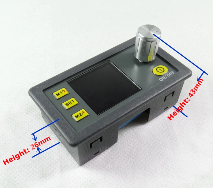 DP20V2A преобразователь напряжения ЖК дисплей Вольтметр постоянного и тока