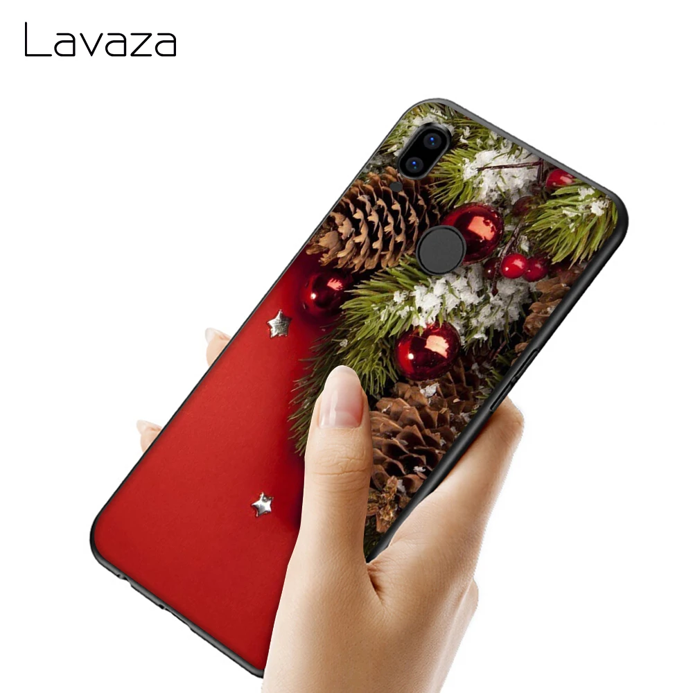 Lavaza Christmas Holiday Tree New Year Soft TPU Case for Huawei Y7 Prime Y9 Y6 2018 Nova 3 3i Honor 7A 8X 8C 8 9 10 Lite | Мобильные