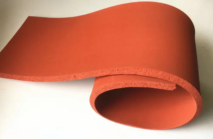 Miglior Custom Made Schiuma Di Silicone Lastra Piastra Copriletto Bordo Per Il Calore Presse Macchina Isolamento Termico Coperta 1000x1200x10mm Rosso