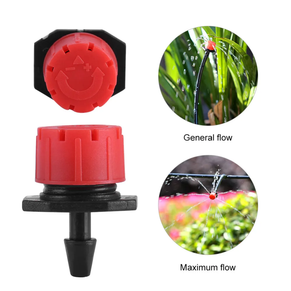 50/100/150pcs Adjustable Garden Hose Irrigation Watering Dripper Sprinkler Head Drip Flower Plant Tools For Greenhouse