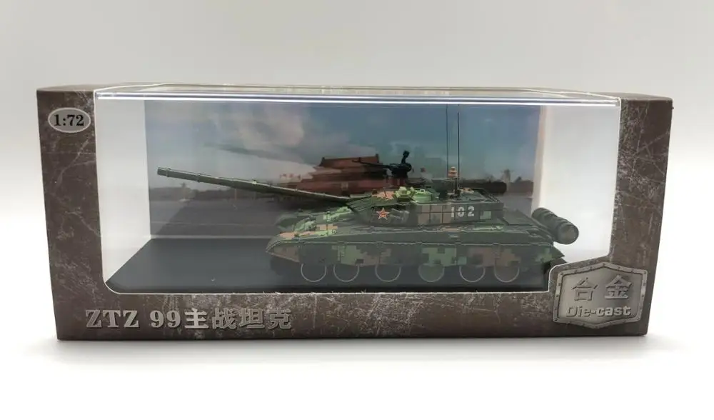 ZTZ 99 бак 1: 72 модель, полученная литьём под давлением