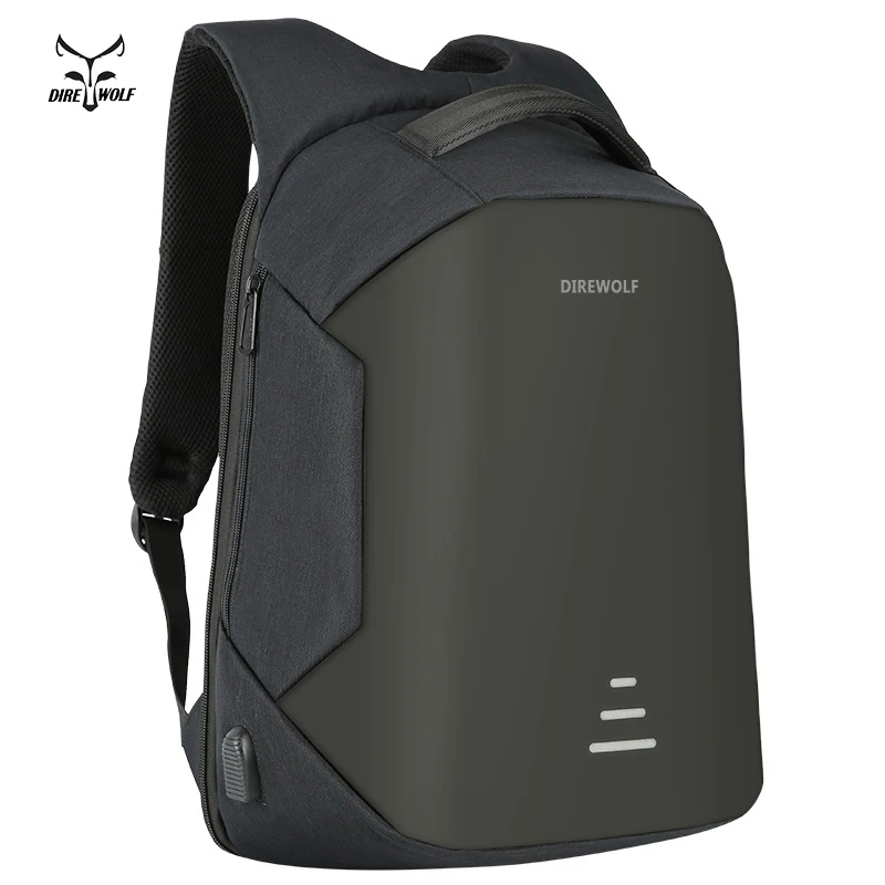 Городские рюкзаки Для мужчин USB заряжать ноутбук рюкзак минималистский моды
