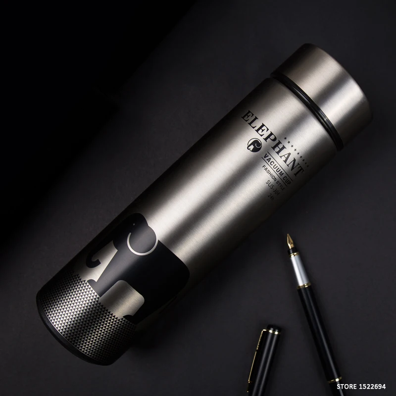 Офисная Вакуумная бутылка 450 мл термоизолированная для воды кружка из