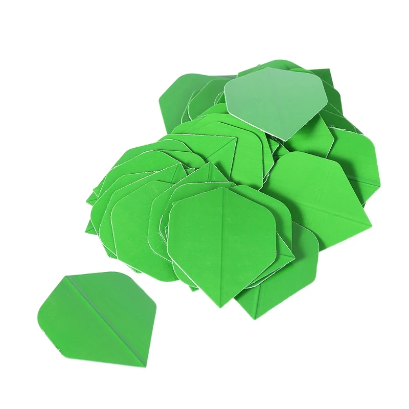 50 шт./компл. чистый цвет Дротика крыло хвост Профессиональный Дартс из ПЭТ s Flight