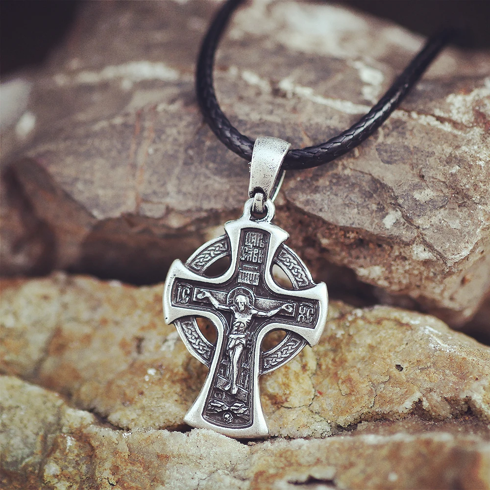 10 шт. языческое ожерелье Иисуса кулон крест Иисус ювелирные изделия талисман