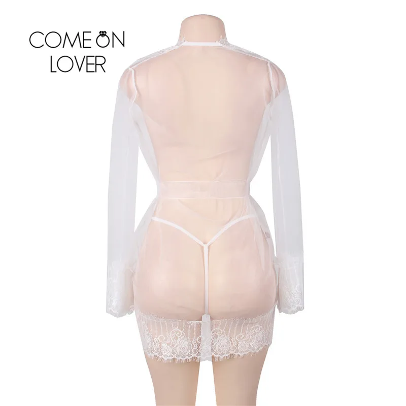 Comeonlover ресницы кружева пижамы белье белые черные сексуальные Dessous Nuisette роковой