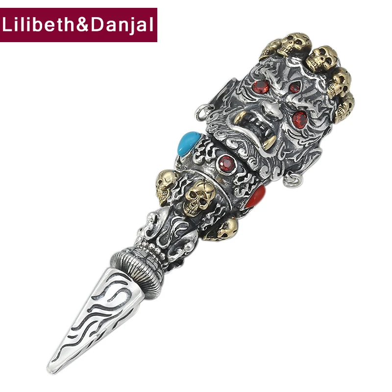 Подвеска из камня и хрусталя для мужчин женщин серебра 100% пробы|Подвески| |