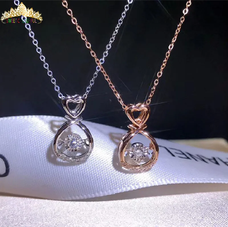 Ювелирные изделия из 18 каратного золота ожерелье натурального южноафриканского