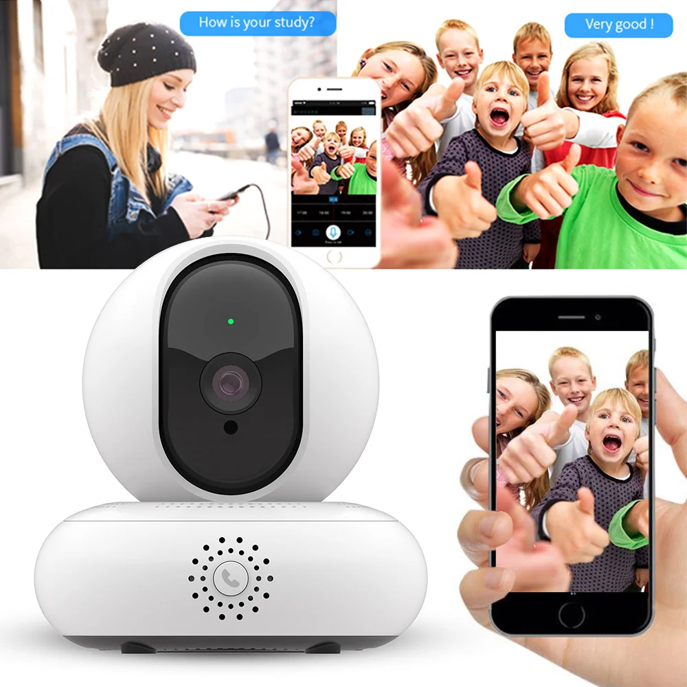Беспроводная камера безопасности Wifi Интернет Сеть HD 1080P H.264 Видео PTZ IP/NTP ночное