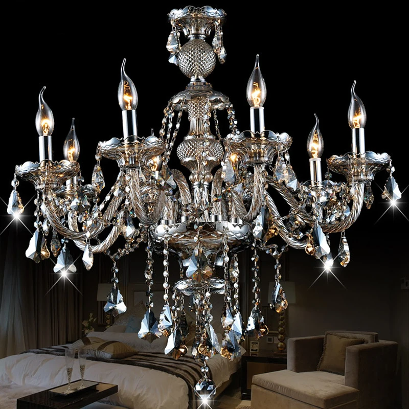 Хрустальная люстра 12 современный дизайн люстры поставщики Хрустальный para блеск