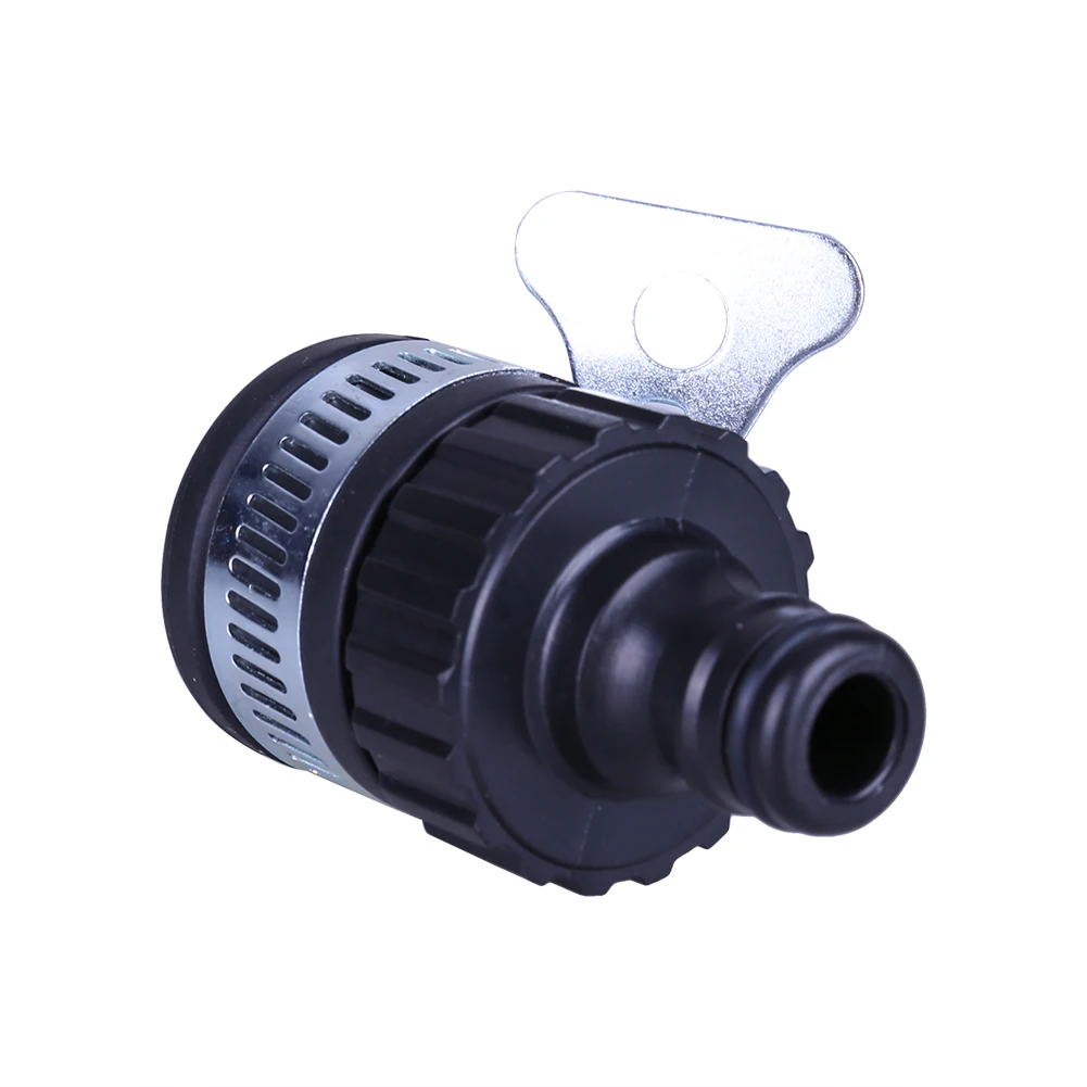 Адаптер для садового шланга полива подходит 14 21 мм адаптер садоводства черный|hose