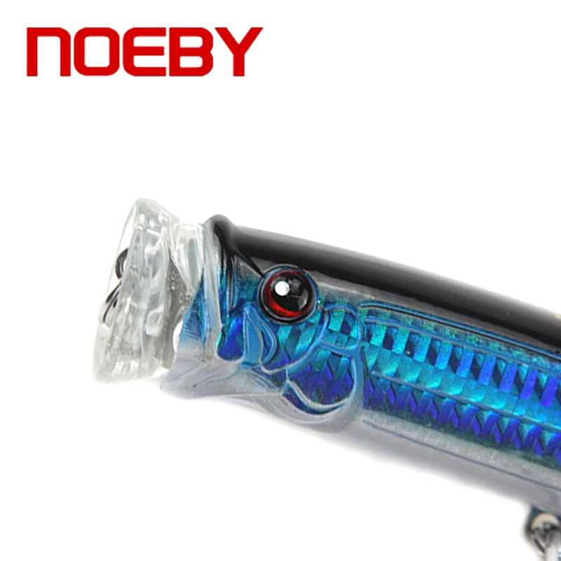 Noeby Топ воды Поппер Рыболовная Приманка искусственная приманка 120 мм/29 г NBL9246 10
