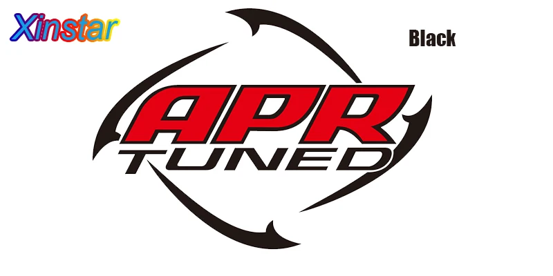 Светоотражающая наклейка с логотипом APR на бак автомобиля для Volkswagen VW R RLINE GTI AUDI