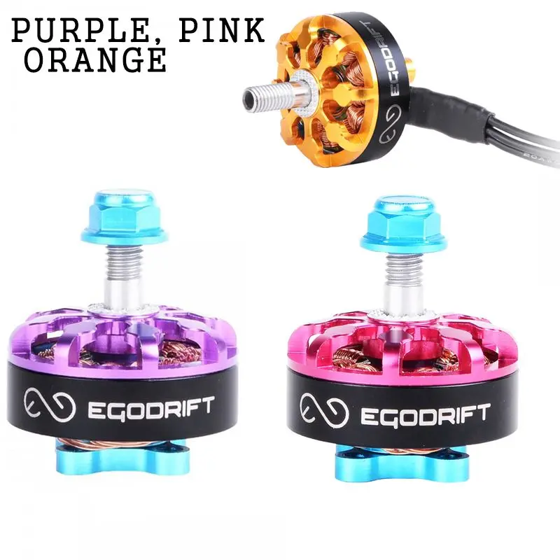 1 шт. EGODRIFT ATOM BOMB BABY MAIONHIGH EDITION 2306 1700/2400KV 3-6S бесщеточный двигатель для