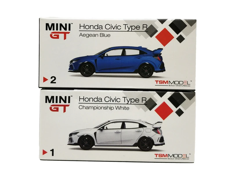 Модели 1:64 TSM Honda Civic Тип R литая модель автомобиля|Наземный транспорт| |