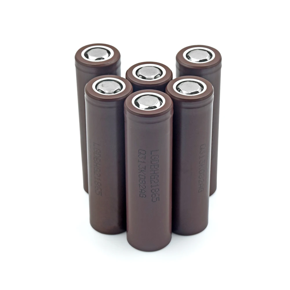 6 Pcs POSTHUMAN мощность высокого стока hg2 max 20a 18650 Батарея 3,7 v 3000mah перезаряжаемый аккумулятор для электронных сигарет - Цвет: 6 Pcs
