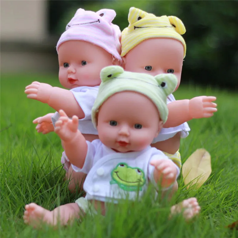 30 см мягкие силиконовые куклы Reborn Baby Реалистичная кукла Пупс 11 дюймов полная