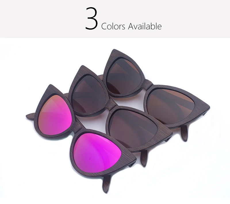 Женские коричневые солнцезащитные очки женские кошачий глаз с градиентом UV400