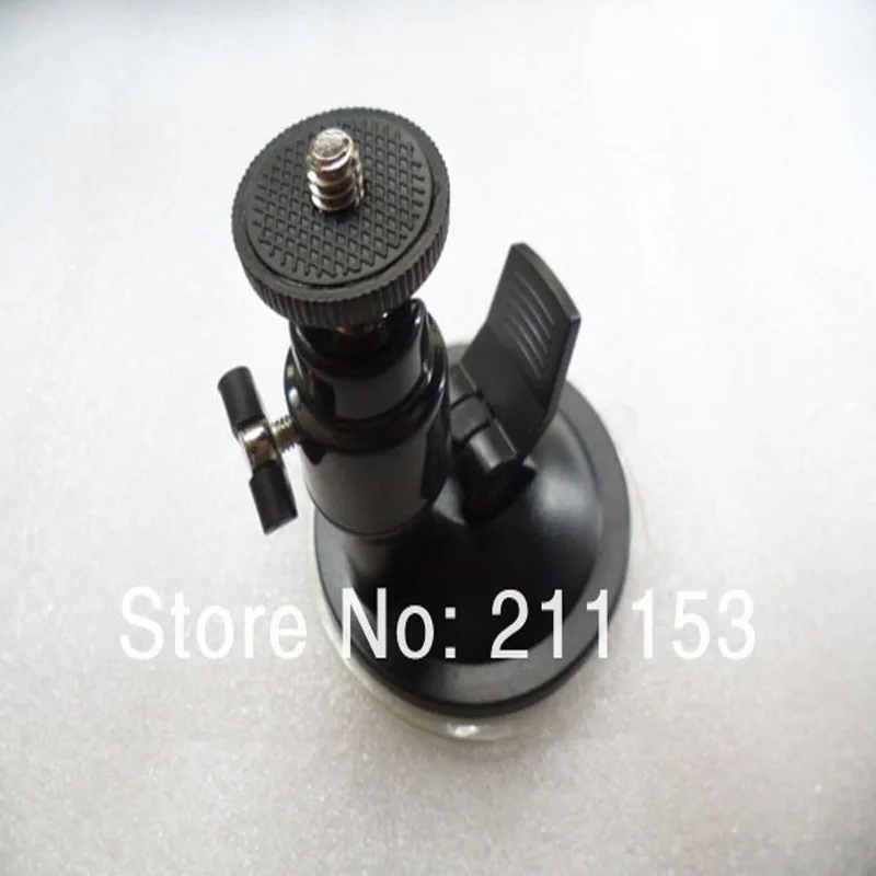 Самый популярный черный винт 1/4 дюйма держатель на присоске для лобового стекла