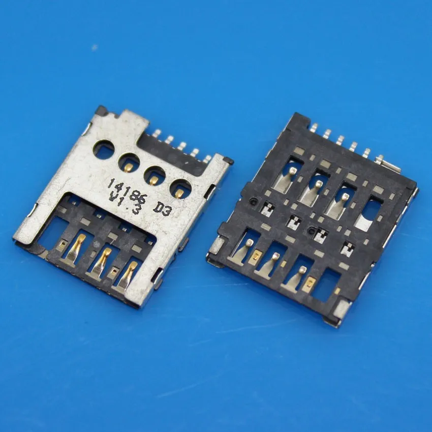 Cltgxdd 10 шт. Новый SIM Card Reader лоток Слот Разъем Держатель для Nokia Lumia 630 635 636 530 Замена |