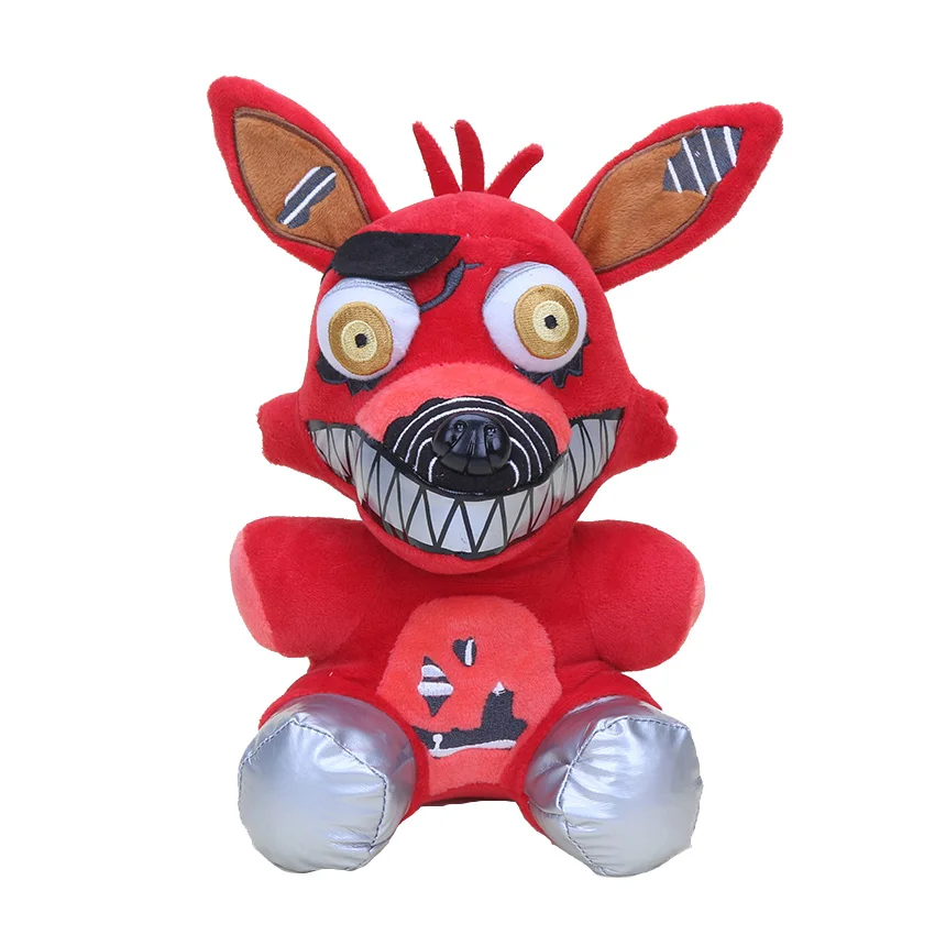 Nightmare Foxy Five Nights At Freddy's FNAF мягкие игрушки кошмар Foxy Mangle Весенняя ловушка Бонни Фантом Фредди Fazbear's Pizzeria Simulator подарок - Цвет: Nightmare Foxy