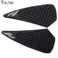 motorcycle tank pad protector sticker decal gas knee grip tank traction pad side 3m for yamaha r1 04 06 2004 2005 2006