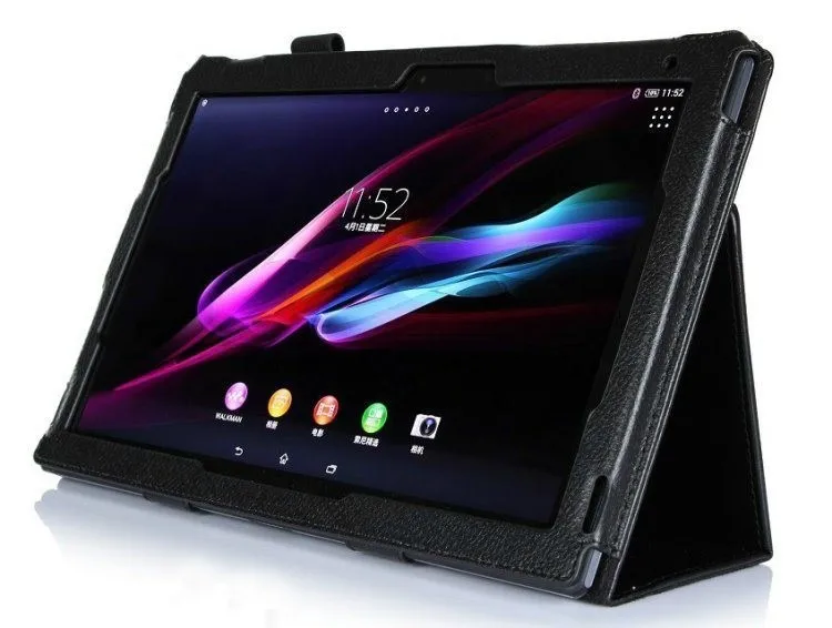 Чехол для sony xperia Z2 Tablet 10,", защитный чехол из искусственной кожи для sony xperia tablet z 2 z2, Аксессуары для планшетов YD
