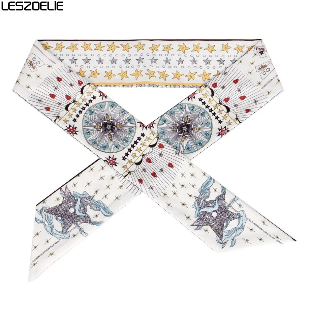 Сумка шарф для 2019 Модные женские Геометрические Печатные тонкий женский платок