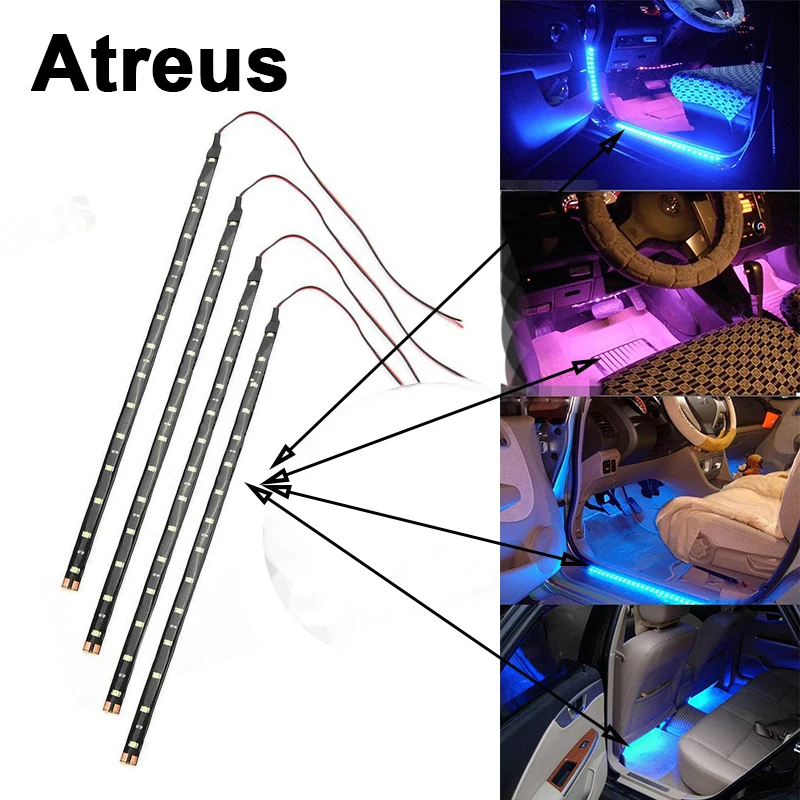 Atreus 2X для Mercedes benz W204 W203 W211 W210 AMG Mini cooper Skoda octavia a5 a7 украшение автомобиля светильник