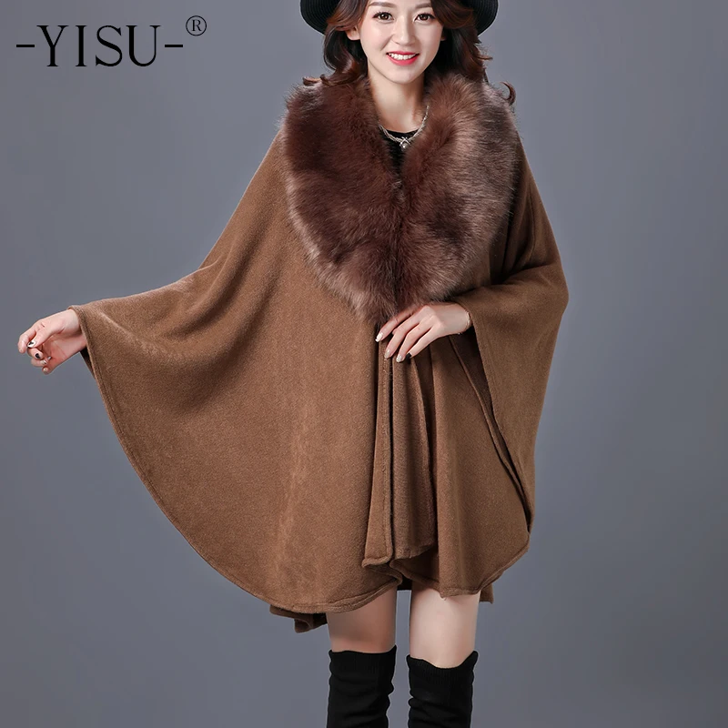 Новинка Осень зима женский длинный вязаный кардиган YISU свитер модная