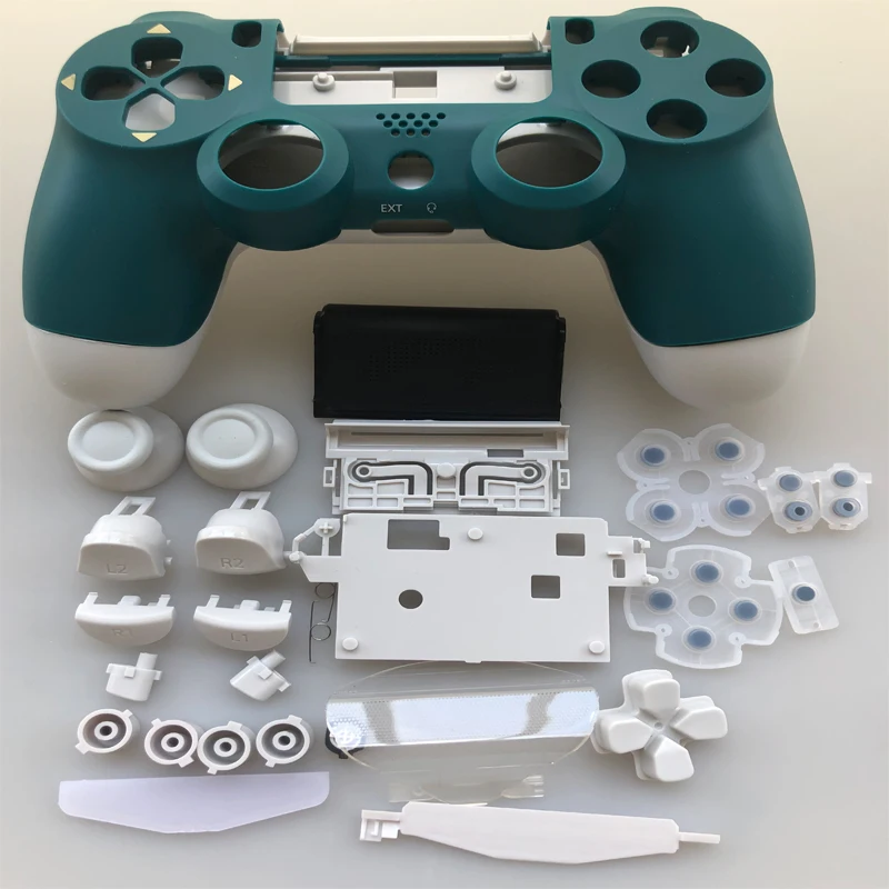 PS4 PRO контроллер полный комплект корпус чехол для Sony PlayStation 4 Pro JDM 040 JDS Gen 2th V2 Alpine Green