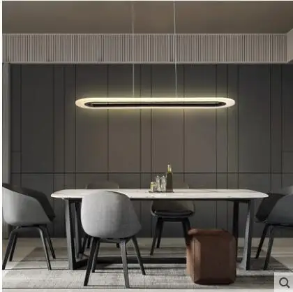 Led restaurant chandelier dining room table bar creative personality home Nordic small living led fixture | Лампы и освещение