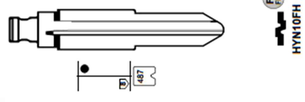 KEYECU 10 шт./лот KEYDIY Универсальные пульты дистанционного управления откидной ключ 120