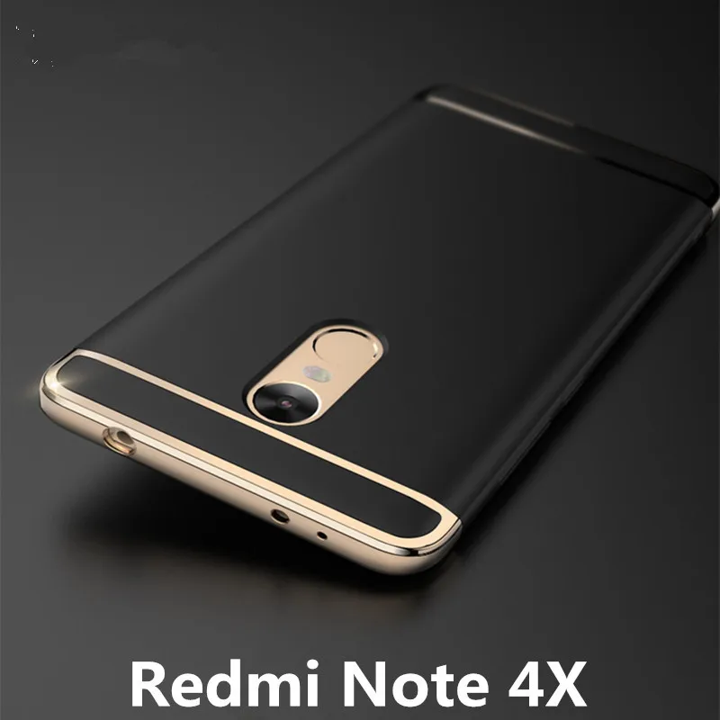 Роскошный 3-в-1 чехол Xiaomi Redmi Note 4 глобальная версия 4X32 Гб противоударный