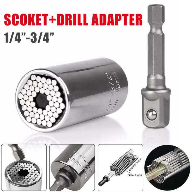 Горячий Соединительный Gator Универсальный торцевой ключ втулка ручка дрель