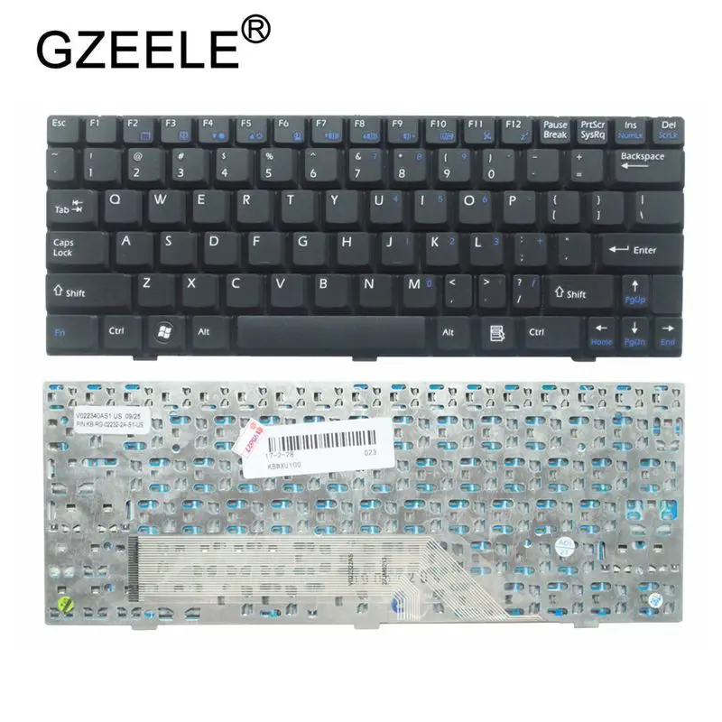 

GZEELE NEW Black Keyboard For Medion Akoya E1210 E1212 S1210 S1211 US English laptop keyboard