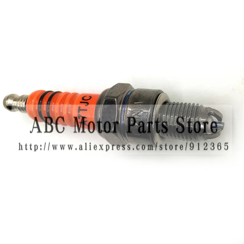 Свеча зажигания для мотоцикла A7TJC GY6 50cc 70cc 90cc 110cc 125cc ATV 50 125 150cc трехэлектродный