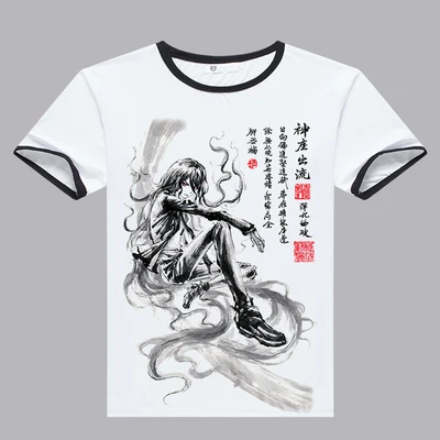 Новая Dangan Ronpa monokuma футболка для косплея аниме для мужчин Danganronpa Togami Byakuya футболка
